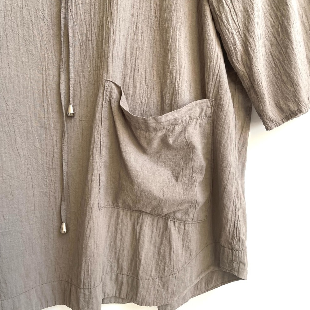 Focus Casual Life draped neck artsy top - Picture 4 of 7